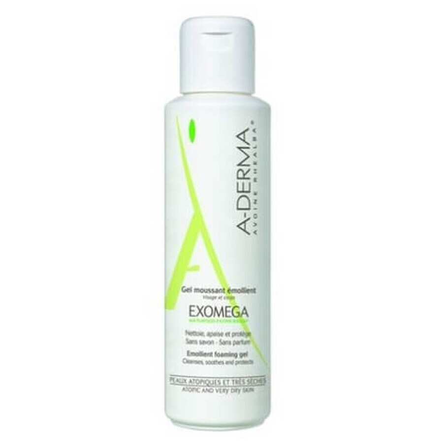 Gel schiumogeno viso e corpo con latte d'avena, Exomega, 500 ml, Lab A-Derma