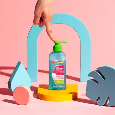 Gerovital Anti-Pickel reinigende Schaumgel, 150 ml, Farmec