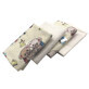 Teddy Bear patterned feather diaper, 4 pcs, 70x80 cm, Baltic Bebe