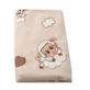 Oita Crem baby soft nappy, 150x100 cm, Baltic Bebe