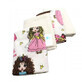 Princess feather diaper, 70 x 80 cm, 4 pieces, Baltic Bebe