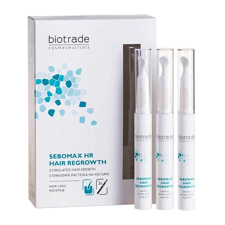 Biotrade Sebomax Haarstimulerende Gel, 3 x 8,5 ml