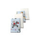 Set of 3 diapers from Finet, 70x80 cm, Baltic