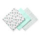 Lot de 3 couches b&#233;b&#233; en textile, Bamboo Green, Babyono