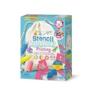 Creative Set Printing with textile blocks, 5 years +, 4M