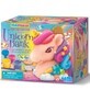 Creative Set Paint your own Unicorn Piggy Bank with glitter, 4M