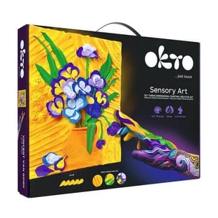 Set creativo Sensory Art Irises, 30 x 40 cm, Okto
