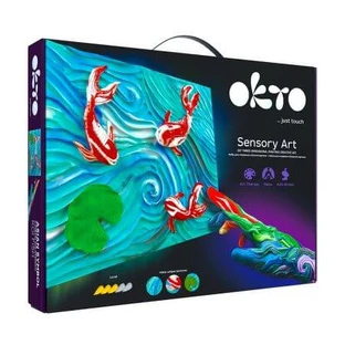 Creative set Sensory Art Koi Carps, 30 x 40 cm, Okto