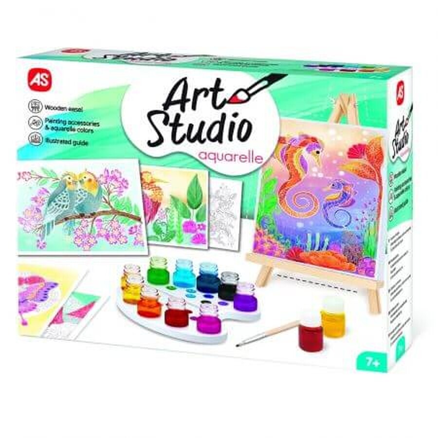 Kunstatelier Aquarelle Malerei Workshop, +7 Jahre, Art Greco