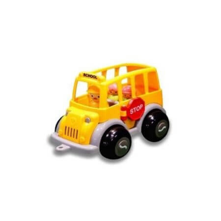 Buy Midi school bus with driver and 2 pupils, Viking Toys Midi school bus with driver and 2 pupils, Viking Toys