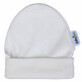 Newborn Baby Hat, White, BabyJem