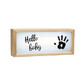 Light box with fingerprint, Baby Art
