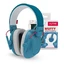 Foldable ear muffs for children, 5-16 years, Blue, Alpine