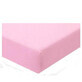 Sheet 100% cotton pink, 120x60 cm, Pirulos