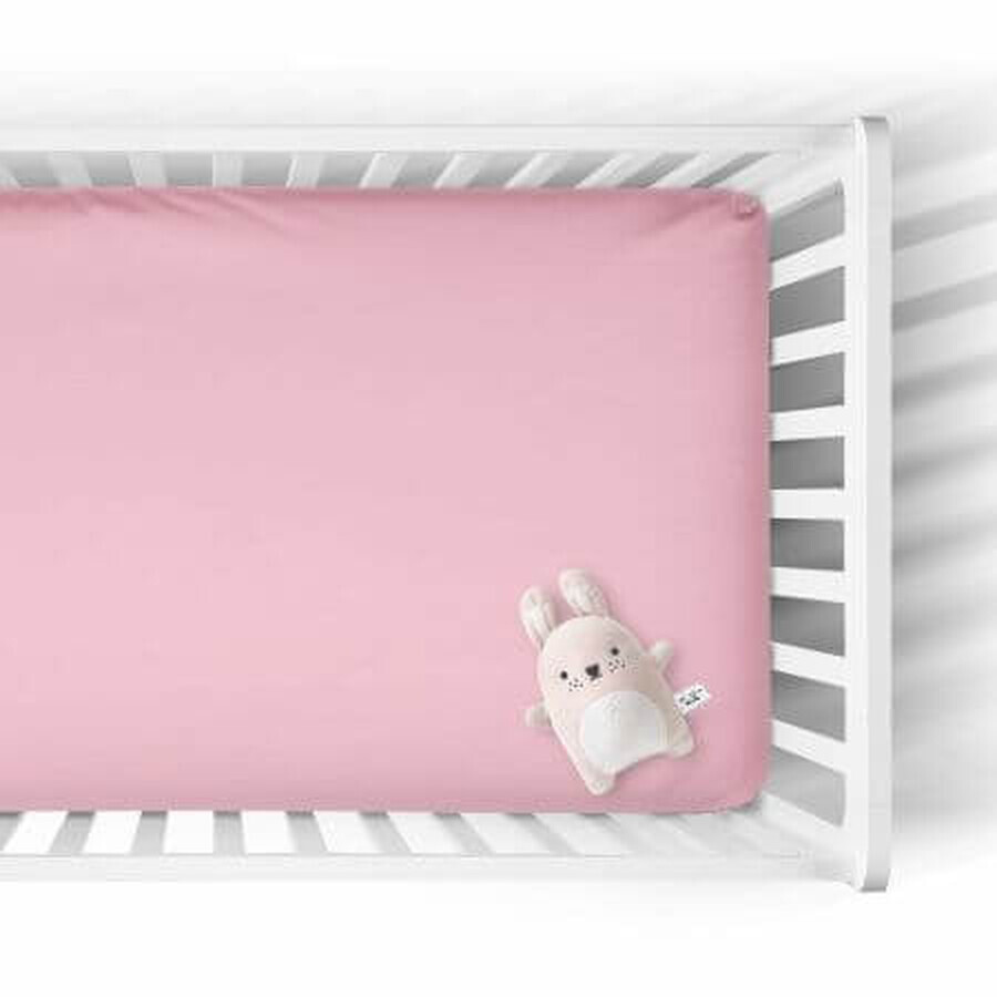 Acquista Lenzuolo elastico a maglia, 120x60 cm, rosa, Tuxi Brands Lenzuolo elastico a maglia, 120x60 cm, rosa, Tuxi Brands
