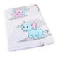 Bed sheet with elastic Sleep Party, 90X50 cm, Baltic Baby