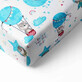 Sheet with elastic, 120x60x15 cm, Flying Balloon, Tuxi Brands