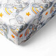 Sheets with elastic, 120x60x15 cm, Elefanti, Tuxi Brands