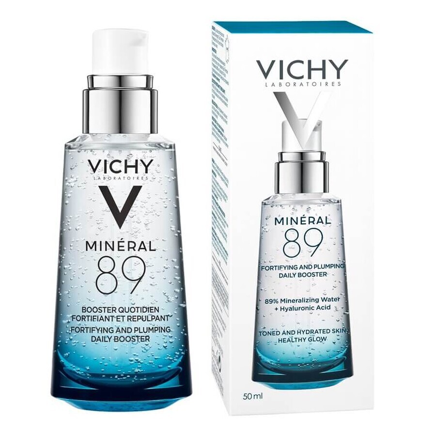 Vichy Mineral 89 Gel-Booster zur täglichen Stärkung und Auffüllung, 50 ml,