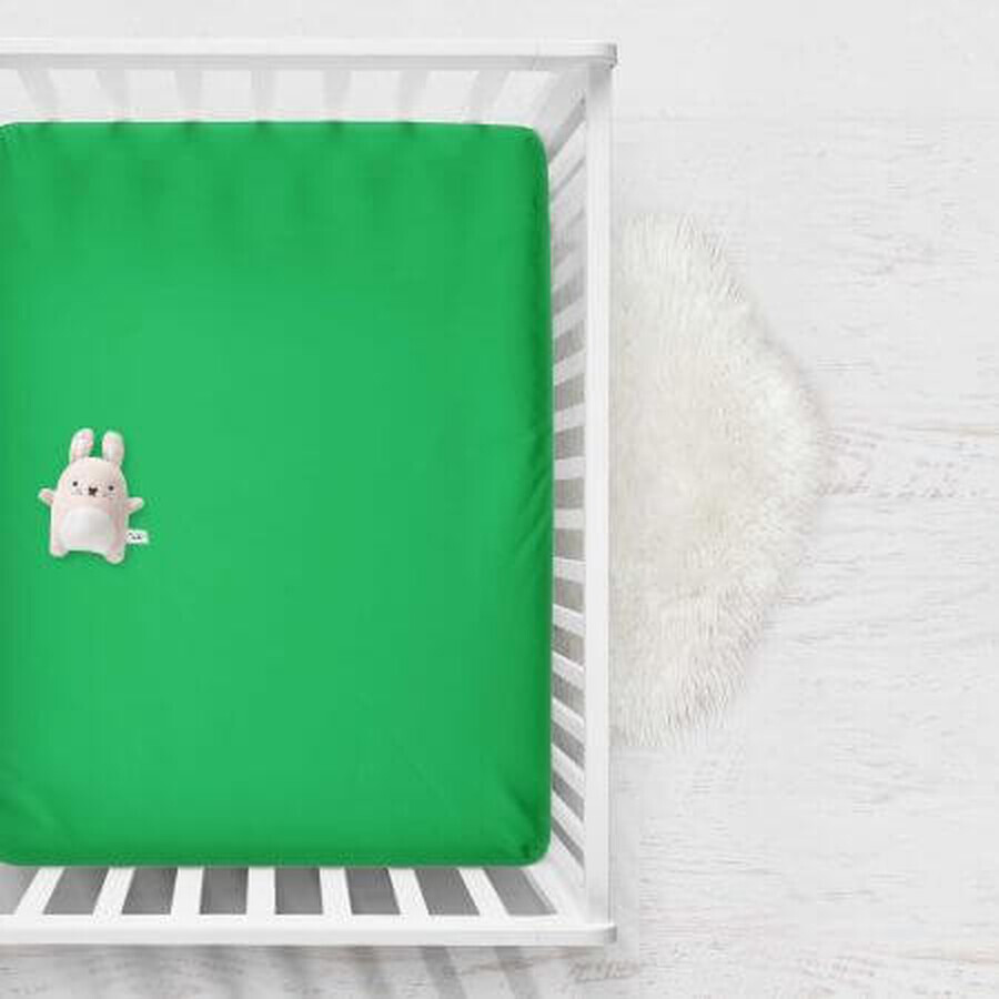 Buy Sheet with elastic, 95x65, Green, Tuxi Sheet with elastic, 95x65, Green, Tuxi