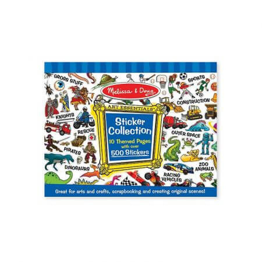 Sticker collection, 3 years, Melissa&amp;Doug