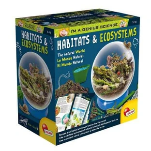 Petit Génie Expériences Habitats et Ecosystèmes, 7-12 ans, Lisciani