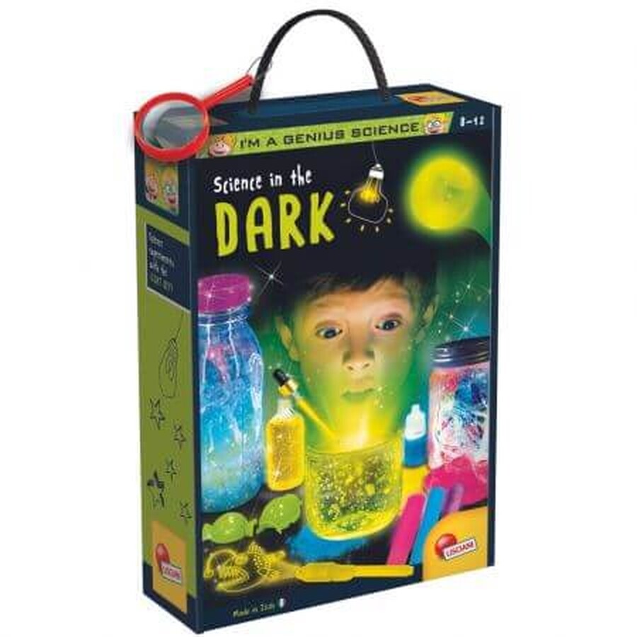 Experiments of the little genius Magic in the Dark, 8-12 years, Lisciani