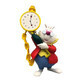 Alice in Wonderland White Rabbit Figurine, Bullyland