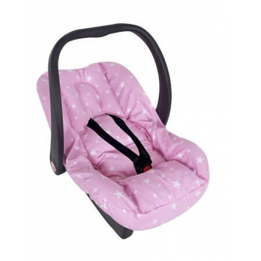 Winkel op Beschermhoes met verkleiner voor autoschaal, Pink Stars, Sevibebe Beschermhoes met verkleiner voor autoschaal, Pink Stars, Sevibebe