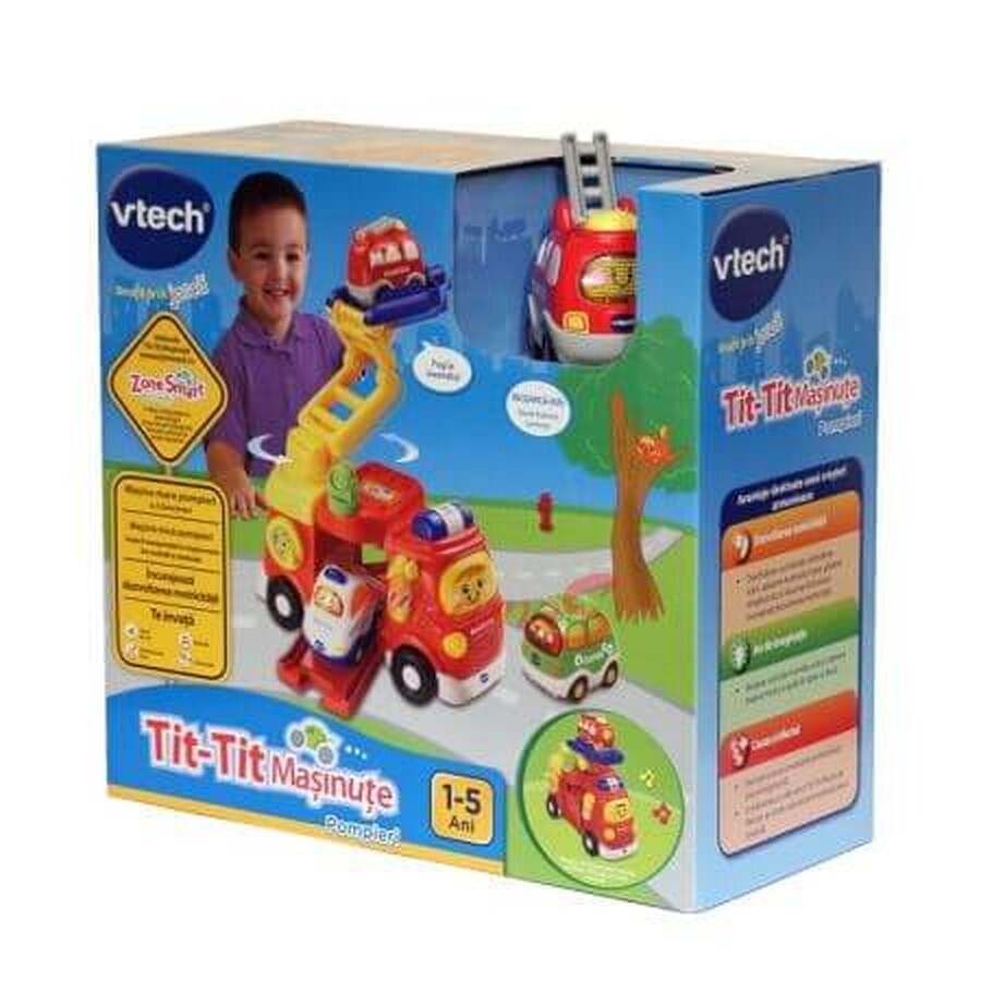 Feuerwehrauto, 1-5 Jahre, Vtech Tit-Tit Feuerwehrauto