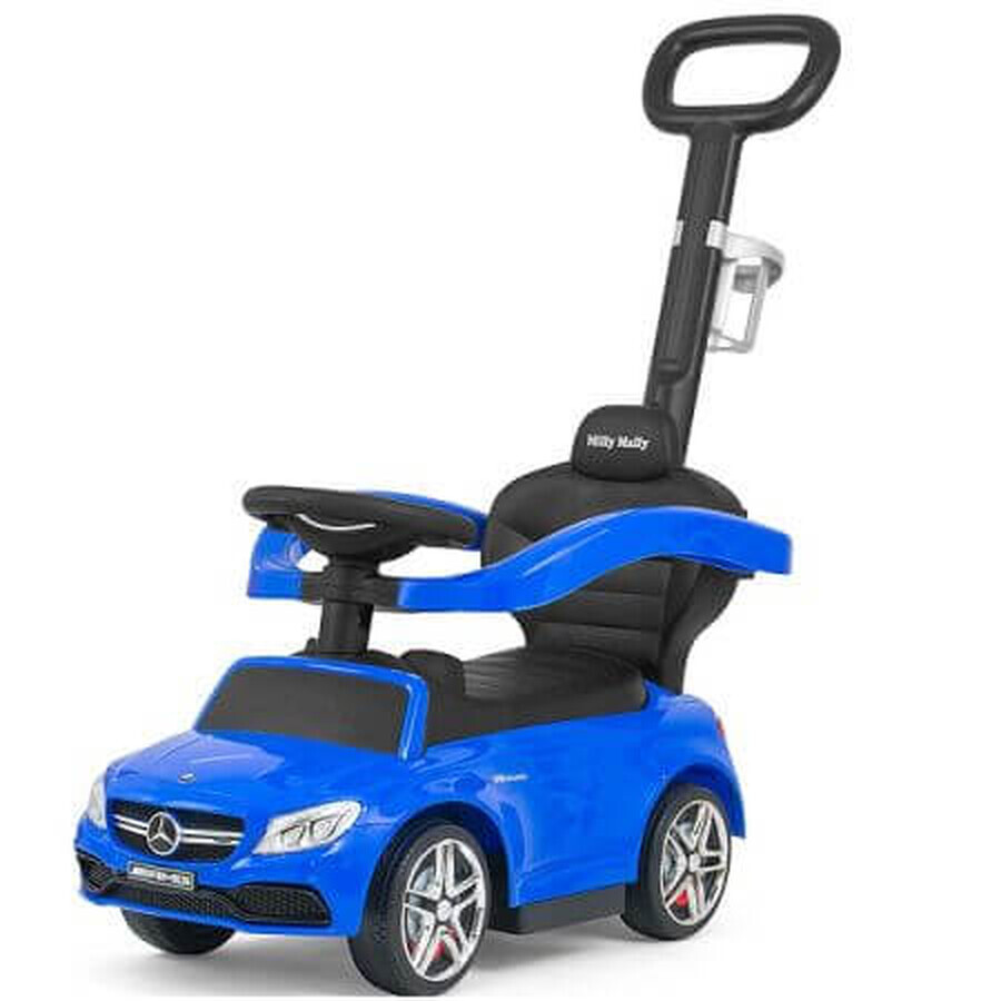 Mercedes AMG C63 Bleu, Milly Mally voiture 3 en 1 pour enfants