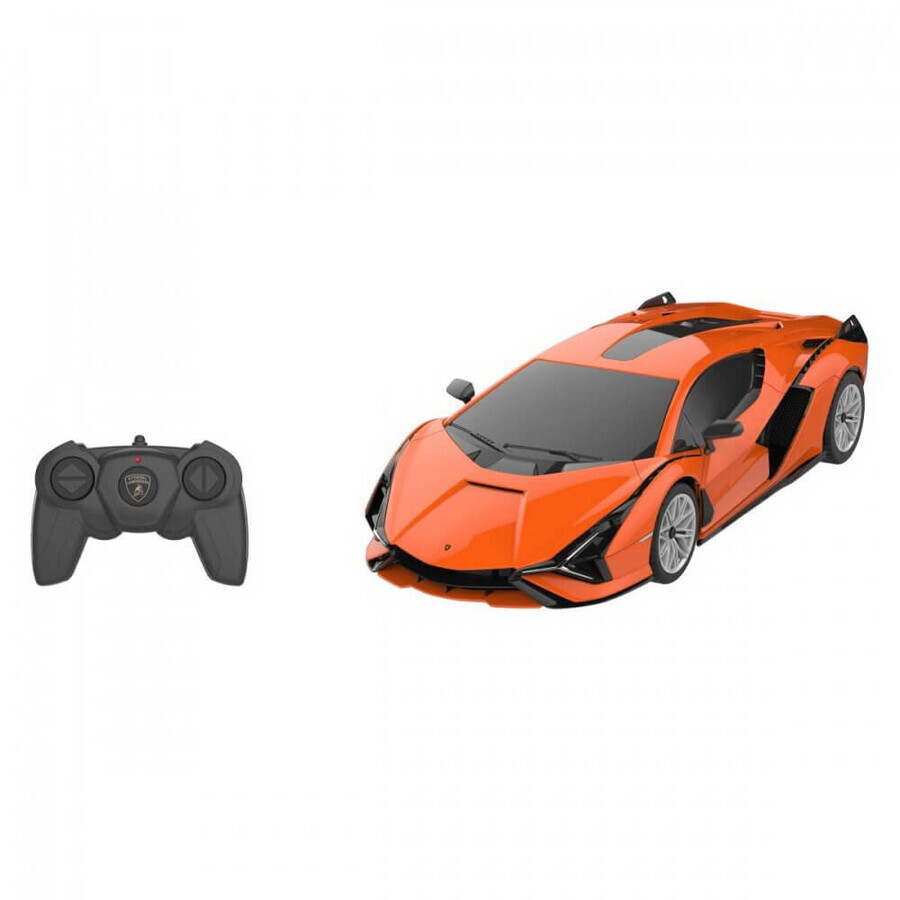 Automobile telecomandata Lamborghini Sian, arancione, Rastar