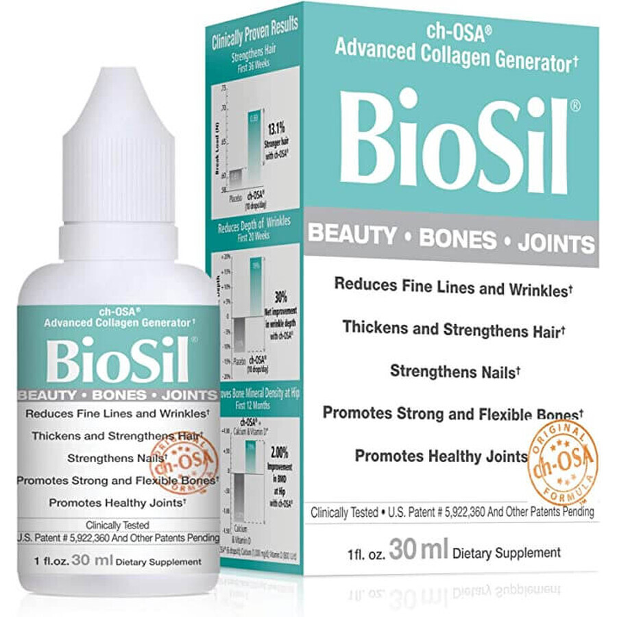 Biosil Advanced Collagen Generator, 30 ml, Bio Minerals NV