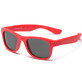Wave Sunglasses, 3-10 years, Fire Red, KoolSun