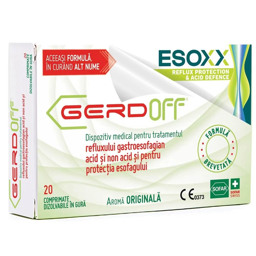 Gerdoff Essox, 20 tablets, Sofar 