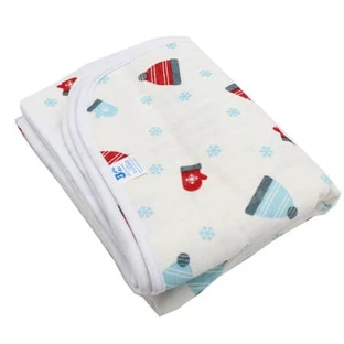 Doppelt gesteppte Musselin-Decke, 80x100 cm, Baltic Bebe