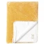 Colcha estampada, 75x100 cm, Amarillo-Blanco, Nattou