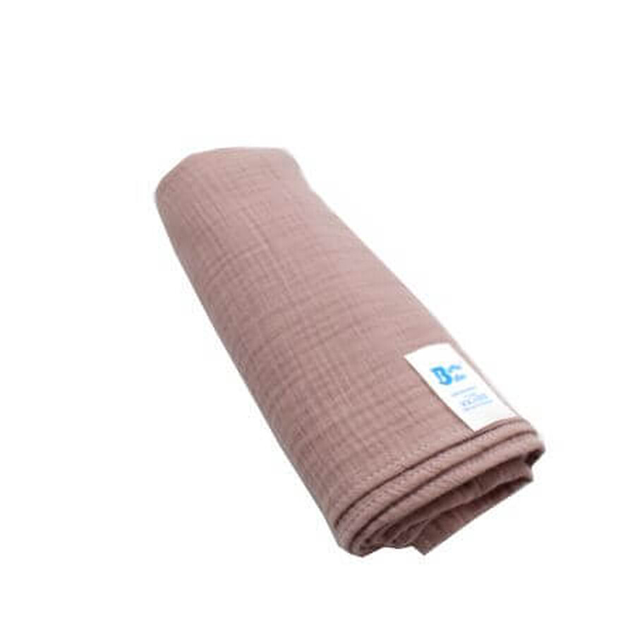 Buy Double layer muslin blanket, 80x90 cm, Pink, Baltic Bebe Double layer muslin blanket, 80x90 cm, Pink, Baltic Bebe