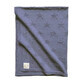 First Hugs New Star knitted blanket, 80x100 cm, Blue Sky, Tuxi Brands