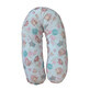 Maternity pillow, 180 cm, Pink Owls, Eko