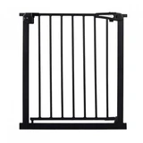 Paxi safety gate, 75-103 cm, Black, MoMi