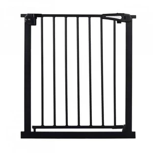 Paxi safety gate, 75-103 cm, Black, MoMi