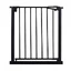 Paxi safety gate, 75-103 cm, Black, MoMi