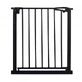 Paxi safety gate, 75-103 cm, Black, MoMi