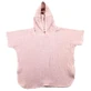 Poncho de muselina con capucha, 3-4 años, Rosa, Baltic Bebe
