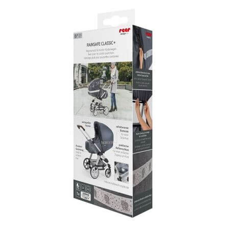 Cumpără Protectie de ploaie pentru carucior, Rainsafe Classic+, Reer Protectie de ploaie pentru carucior, Rainsafe Classic+, Reer