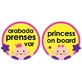 Semn auto Prince aan boord, Roz, BabyJem