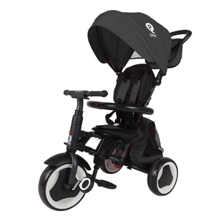 Rito Plus Folding Children's Tricycle, Black, Qplay