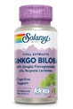Ginkgo Biloba 60mg Solaray, 60 capsules, Secom