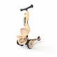 Patinete convertible 2 en 1 para niños Highwaykik 1, 1 - 5 años, Lifestyle Leopard, Scoot & Ride